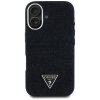 Etui Guess Denim Triangle Logo MagSafe   do iPhone 16 czarny